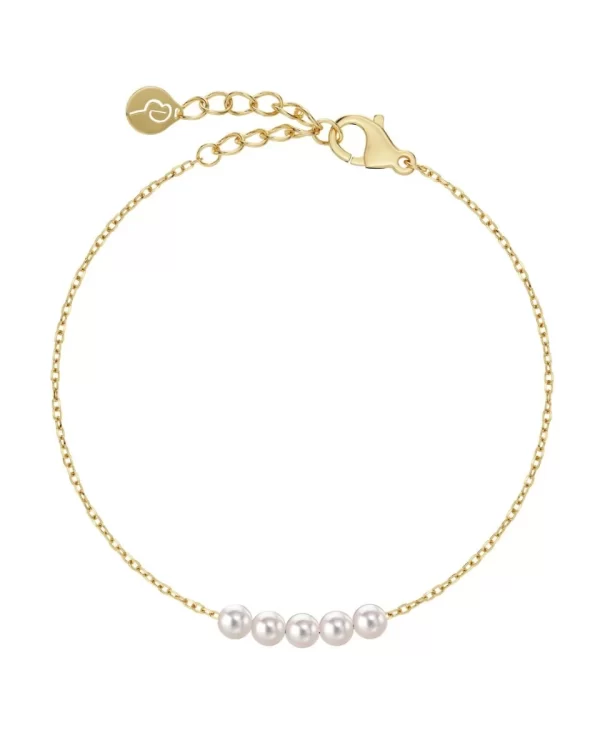 EDBLAD-Pearly Bracelet Gold-Χειρουργικό ατσάλι 14K