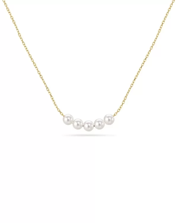 EDBLAD-Pearly Necklace Gold-Χειρουργικό ατσάλι 14K