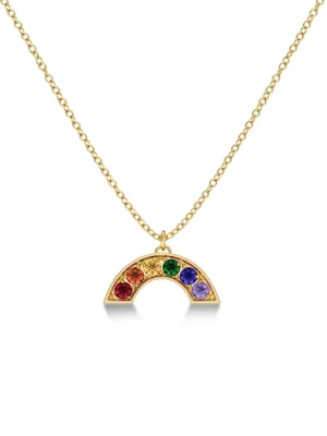 EDBLAD-Rainbow Necklace Gold-Χειρουργικό ατσάλι 14K