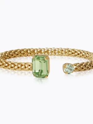 CAROLINE SVEDBOM-DARIA BRACELET GOLD-PERIDOT-Επιχρυσωμένος ορείχαλκος 14Κ