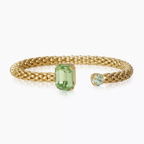 CAROLINE SVEDBOM-DARIA BRACELET GOLD-PERIDOT-Επιχρυσωμένος ορείχαλκος 14Κ