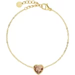 EDBLAD-Bel Bracelet Caramel Gold-Xειρουργικό ατσάλι 14K