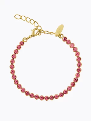 CAROLINE SVEDBOM-SAGA BRACELET GOLD-ROSE-Επιχρυσωμένος ορείχαλκος 14Κ