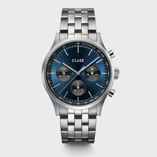 CLUSE-Anthéor Multifunction Watch- Ατσάλι