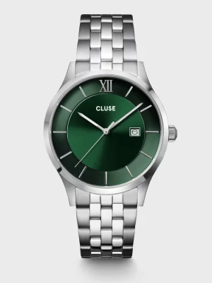 CLUSE-Aravis 3-Hand Watch- Ατσάλι