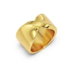 EDBLAD-Nuvole Ring Gold-Χειρουργικό ατσάλι 14k