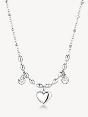 BROSWAY-Κολιέ CHAKRA LOVE-Χειρουργικό ατσάλι