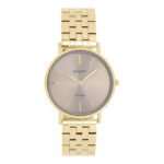 OOZOO-Γυναικείο ρολόι OOZOO Timepieces με χρυσό μπρασελέ