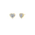 EDBLAD-Bel Studs Gold-Επιχρυσωμένο χειρουργικό ατσάλι 14Κ