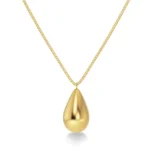 EDBLAD-Drop Necklace Gold-Επιχρυσωμένο χειρουργικό ατσάλι 14Κ