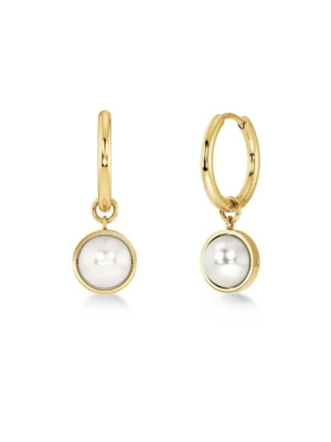 EDBLAD-Gabrielle Hoops S Gold-Xειρουργικό ατσάλι 14K