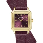 CLUSE-Gracieuse Petite Bordeaux Leather Strap