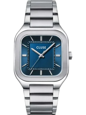 CLUSE-Quadrus Silver Stainless Steel Bracelet