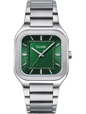 CLUSE-Quadrus Silver Stainless Steel Bracelet