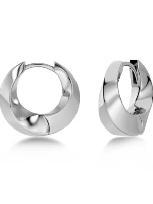 EDBLAD-Helix Hoops L Steel - Χειρουργικό ατσάλι