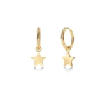 EDBLAD-Sirius Hoops Steel-Χειρουργικό ατσάλι 14K