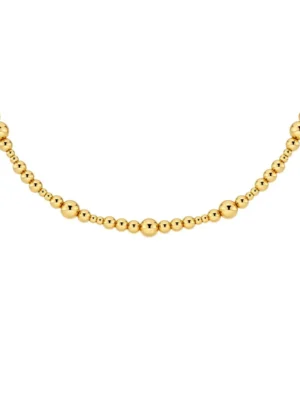 EDBLAD-Sphere Necklace Multi Gold-Χειρουργικό ατσάλι 14k
