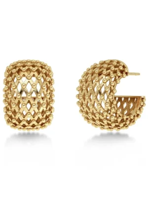 EDBLAD-Viva Hoops M Gold-Χειρουργικό ατσάλι 14k