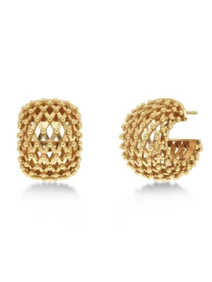 EDBLAD-Viva Hoops S Gold-Χειρουργικό ατσάλι 14k