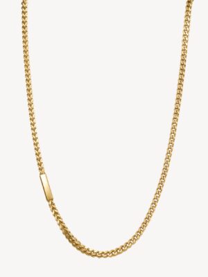 BROSWAY-Necklace INK-Ατσάλι επιχρυσωμένο