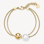 BROSWAY-Bracelet  PERFECT-Aτσάλι Επιχρυσωμένο