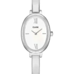 CLUSE-Ρολόι L' Ovale Silver Stainless Steel Bracelet