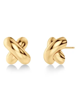 EDBLAD-Alexa Studs L Gold-Χειρουργικό ατσάλι 14Κ