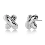 EDBLAD-Alexa Studs L Steel-Χειρουργικό ατσάλι