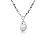 EDBLAD-Crystalite Necklace L Steel-Xειρουργικό ατσάλι