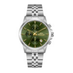 Ρολόι SLAZENGER Dual Time Silver Stainless Steel Bracelet